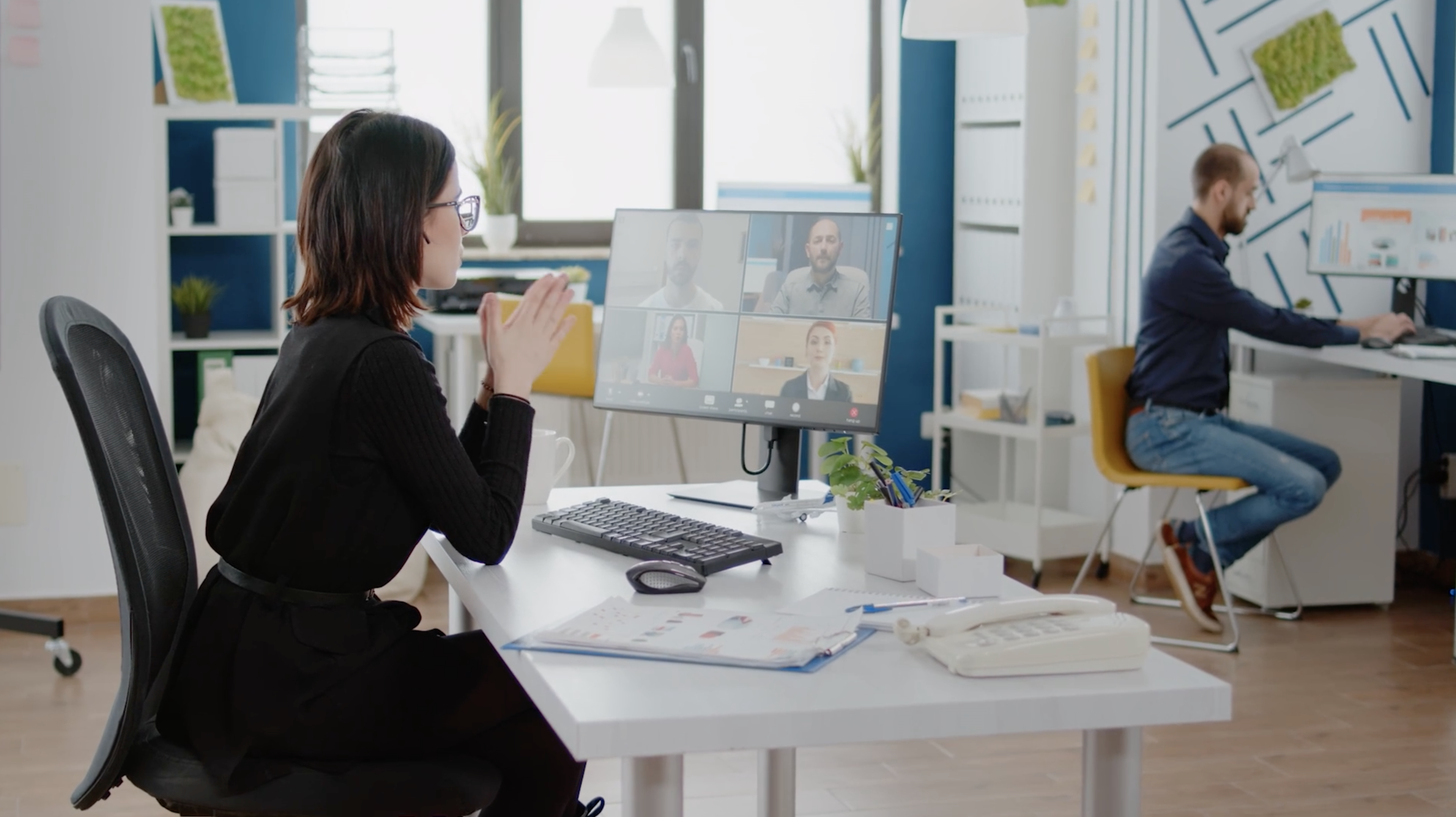 UTR Account Team attending client Video Call to discuss latest findings of billing errors / overpayments and status of working with telecom vendors to correct billing issues and secure refunds.